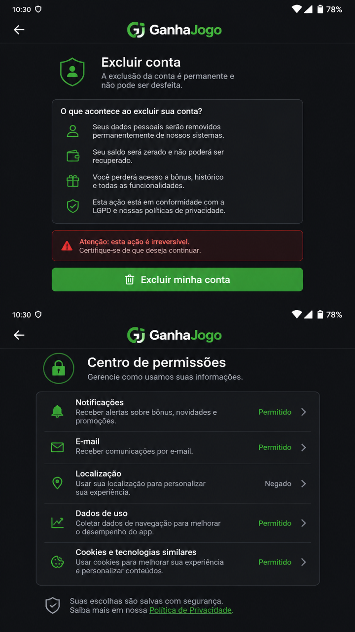 ganhajogo screenshot