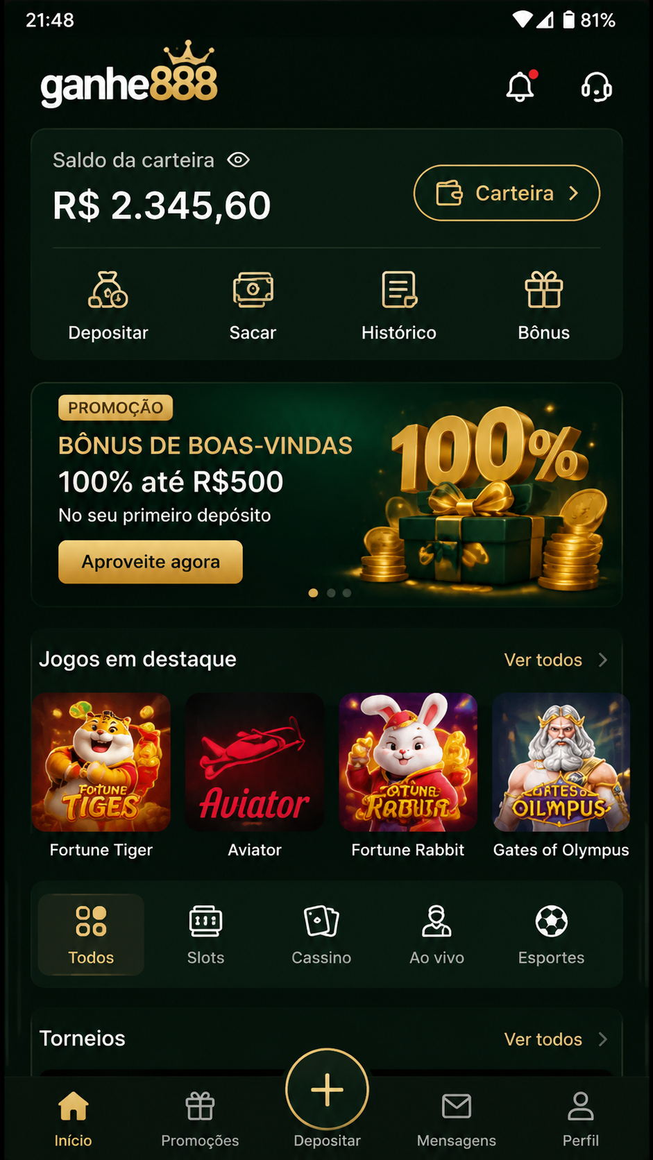 ganhe888 screenshot