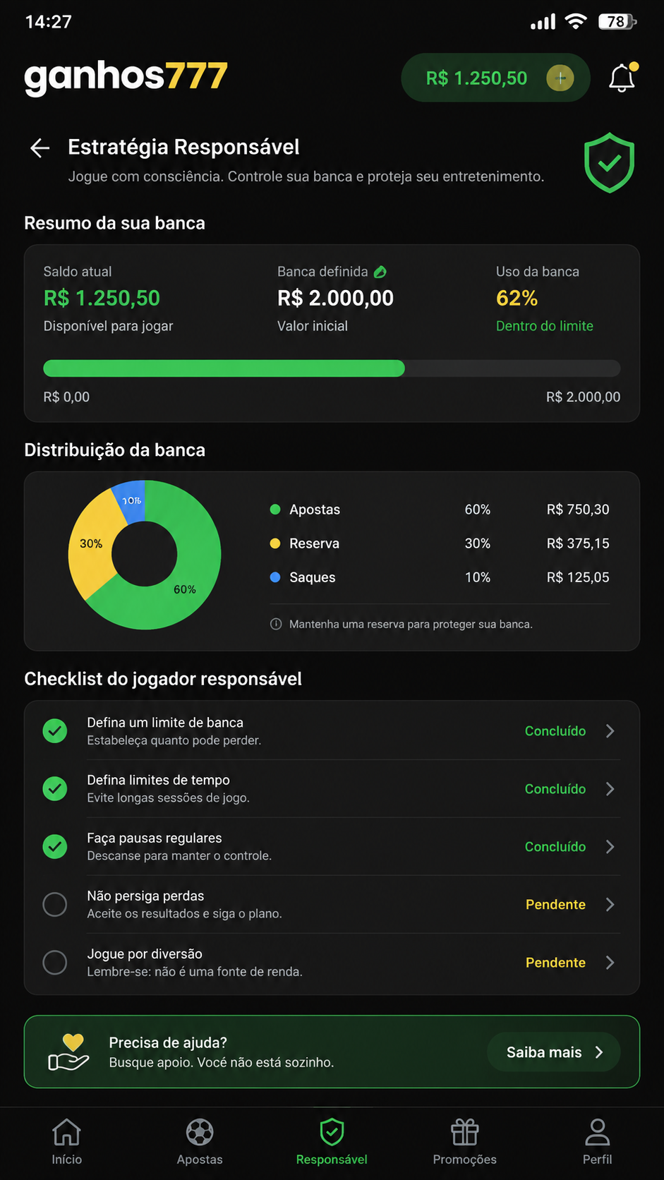 ganhos777 screenshot