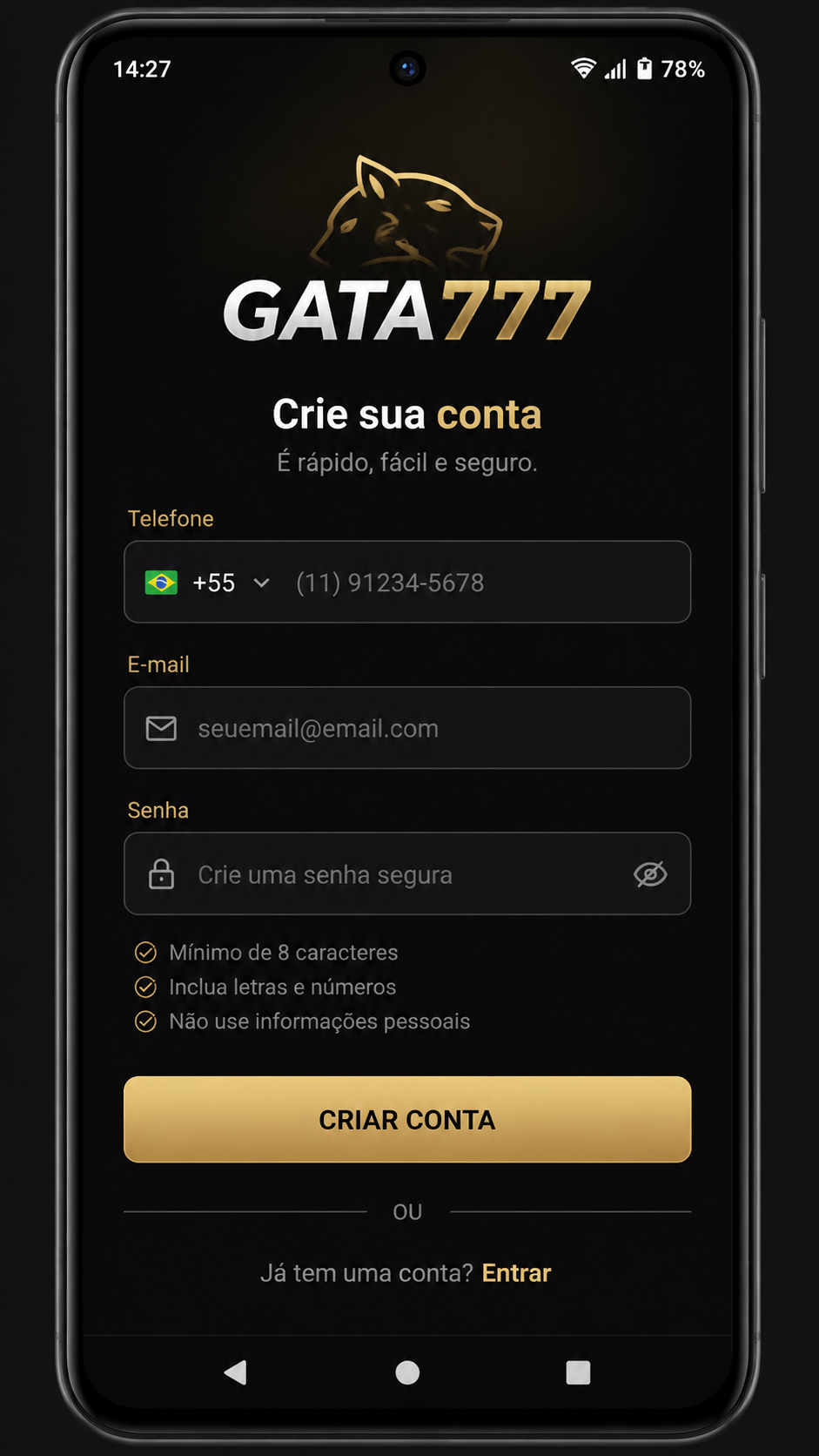 Gata777 screenshot
