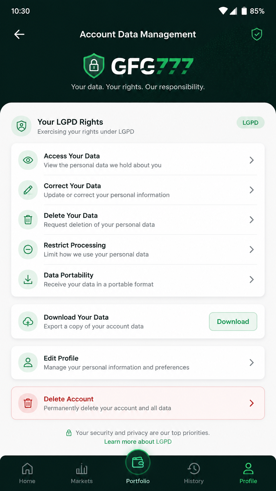 gfg777 screenshot