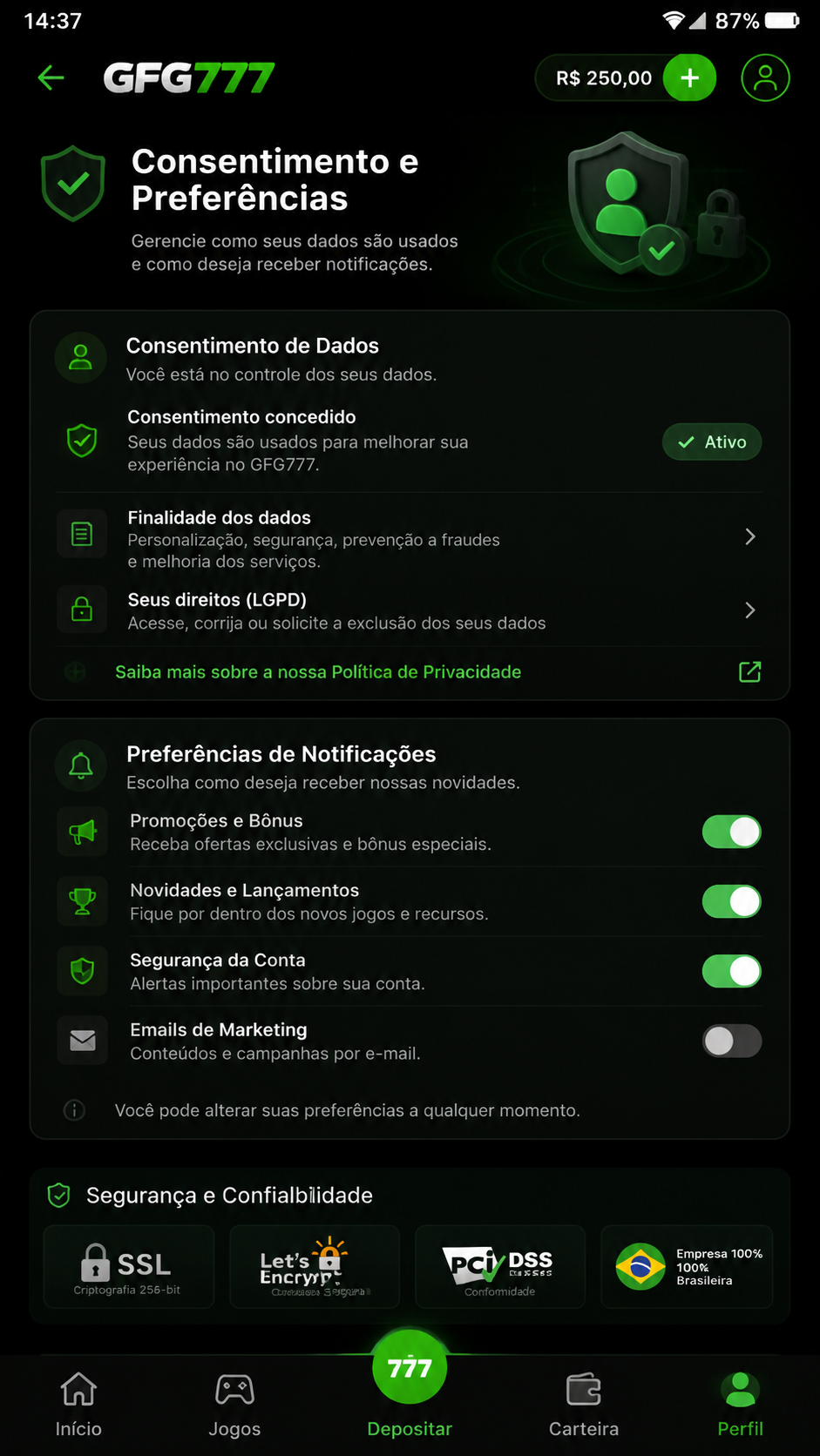 gfg777 screenshot