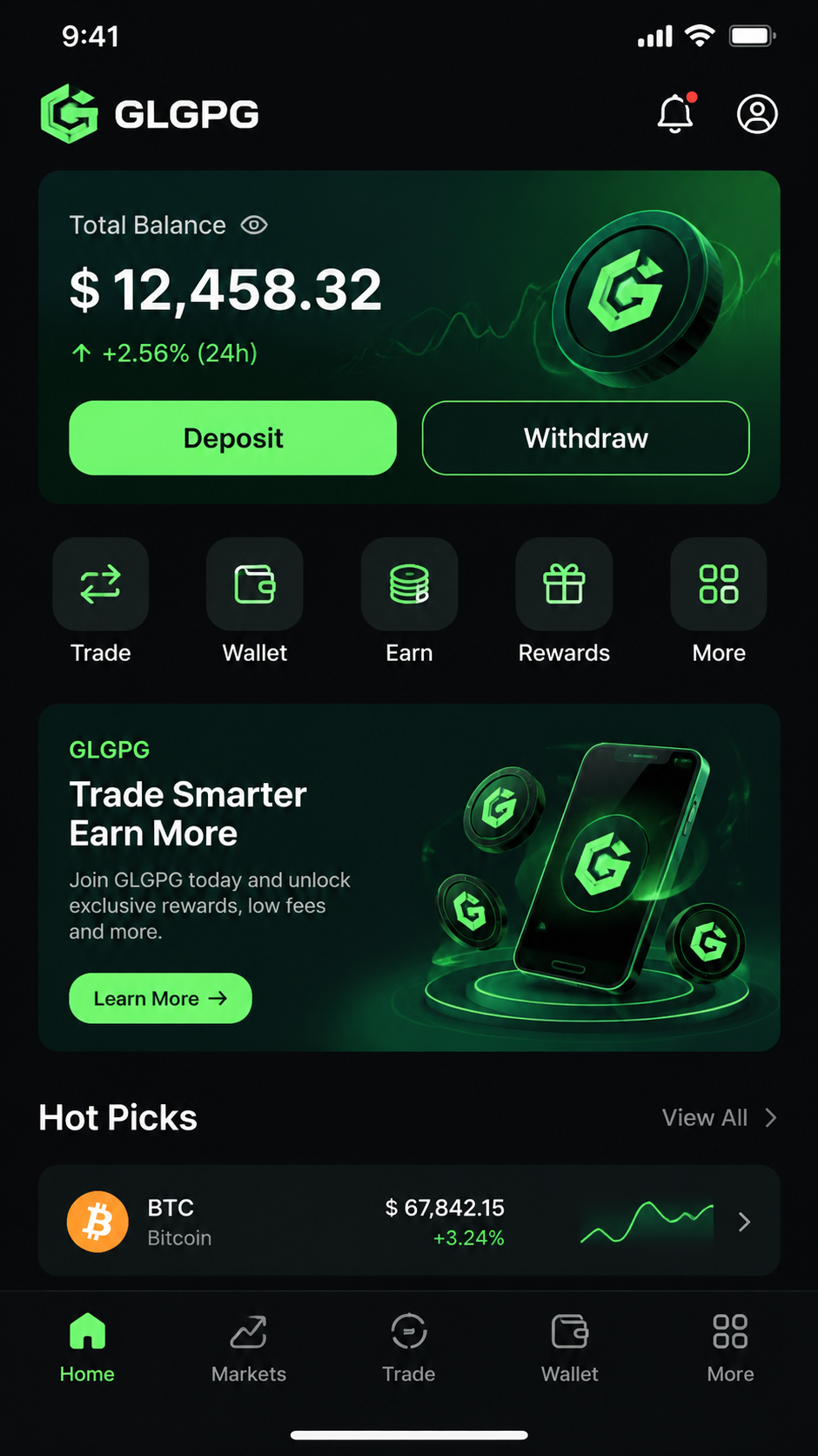 GLGPG screenshot