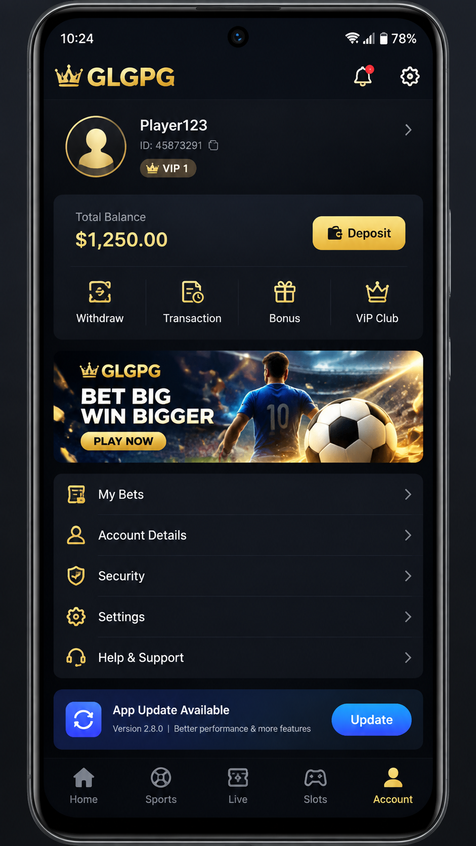 GLGPG screenshot