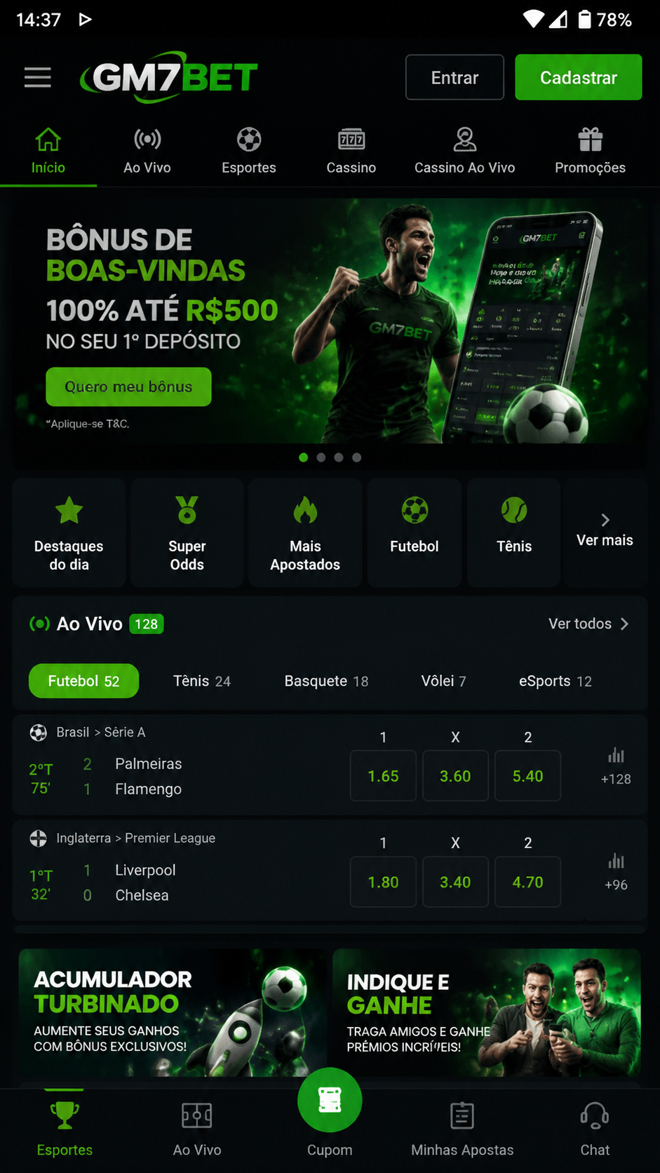 gm7bet screenshot