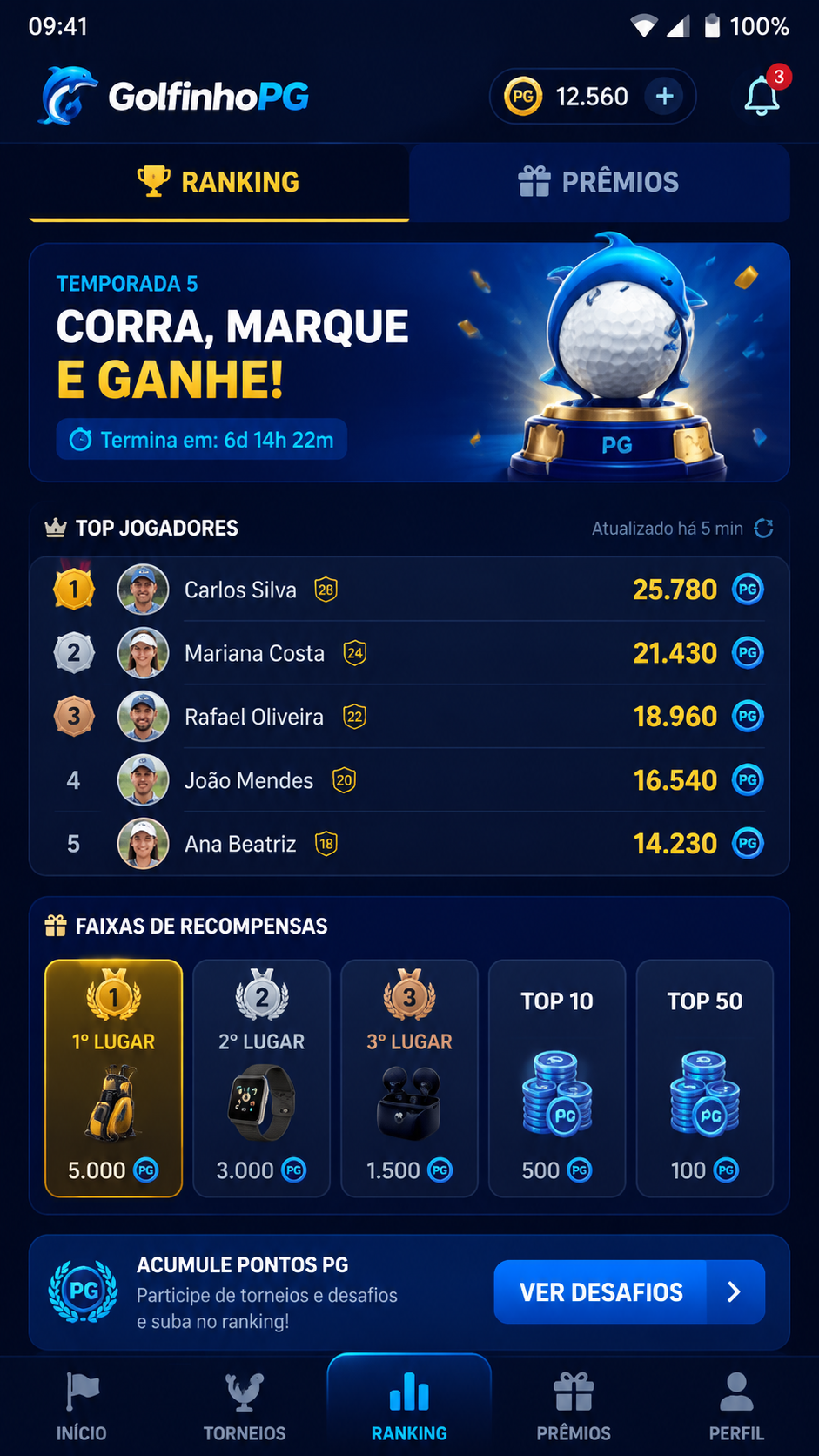 GolfinhoPG screenshot