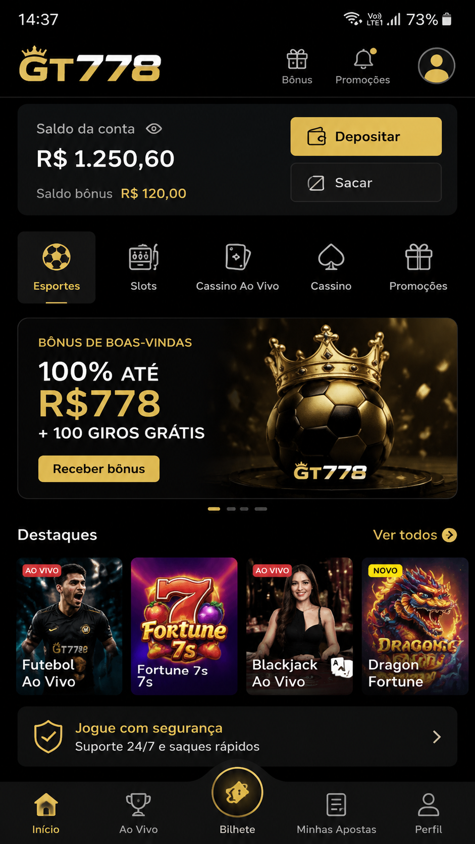 GT778 screenshot