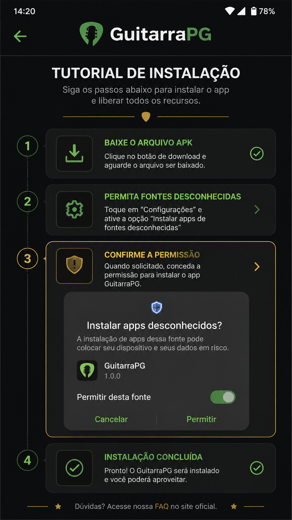 guitarrapg screenshot
