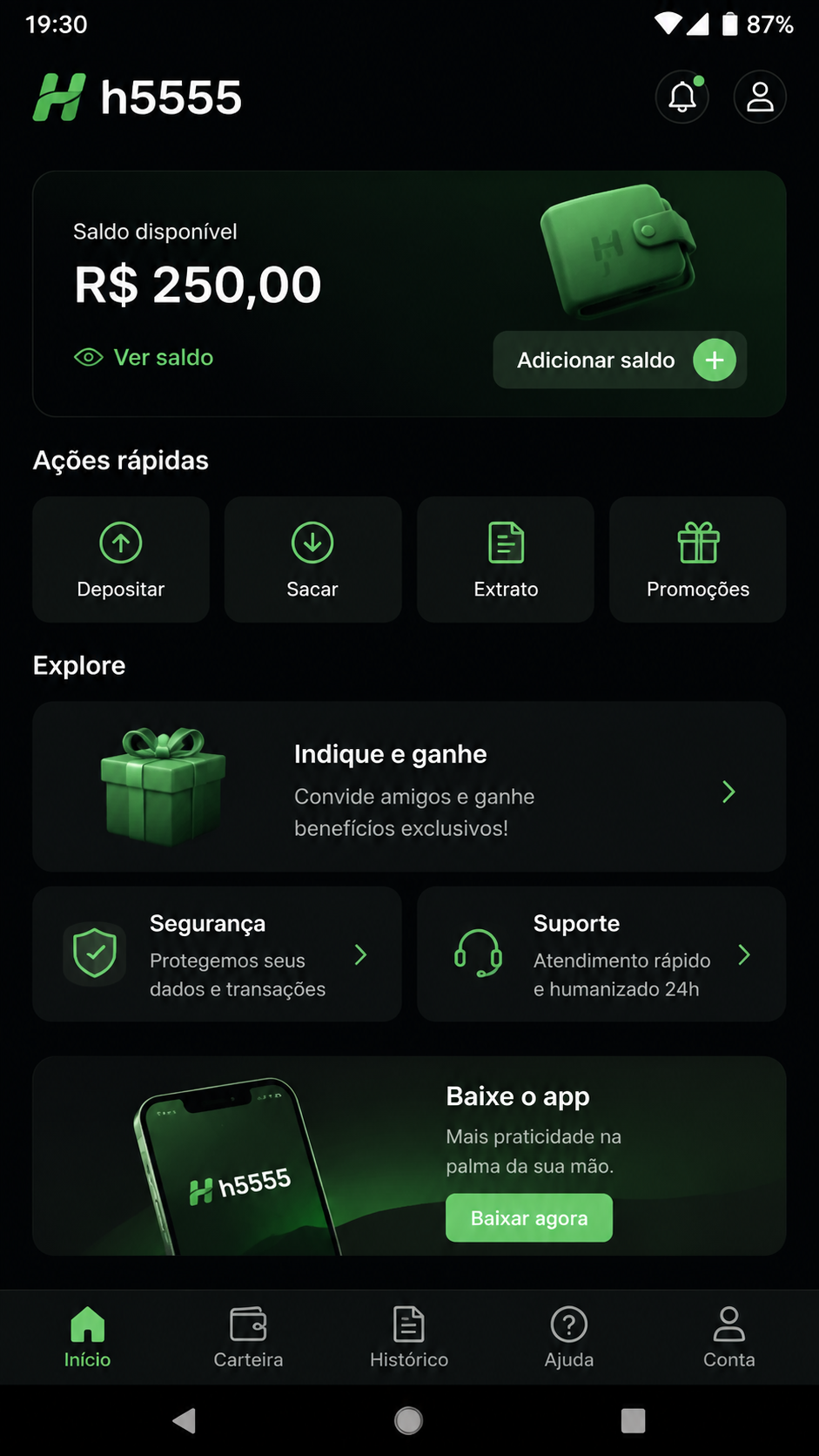 h5555 screenshot