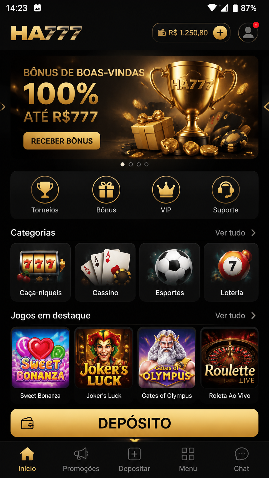 HA777 screenshot