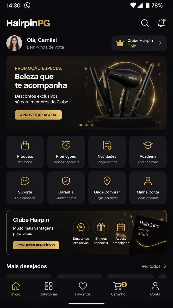HairpinPG screenshot