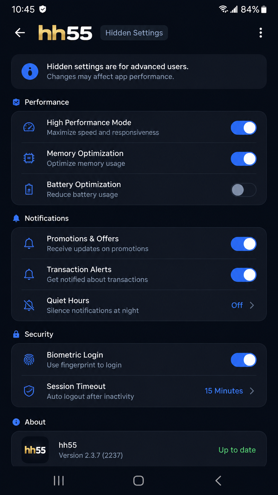hh55 screenshot