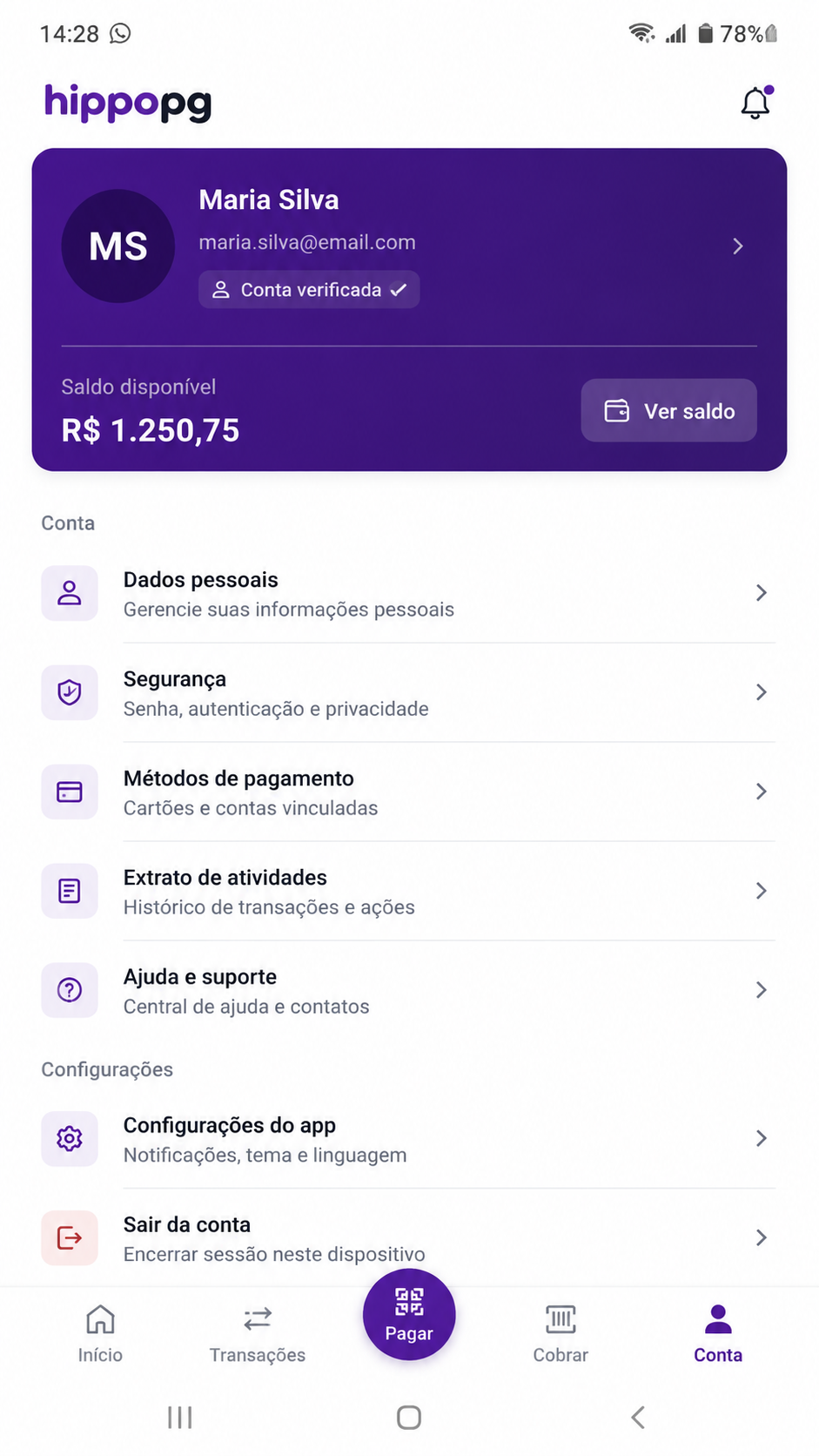 Hippopg screenshot