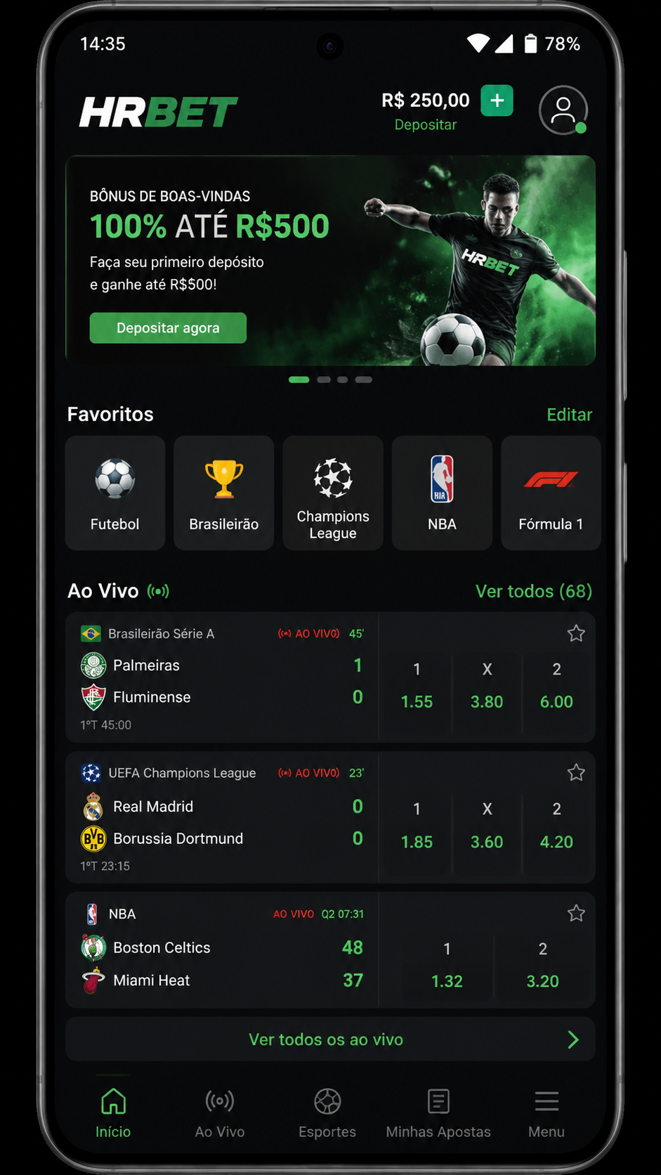 HRBet screenshot