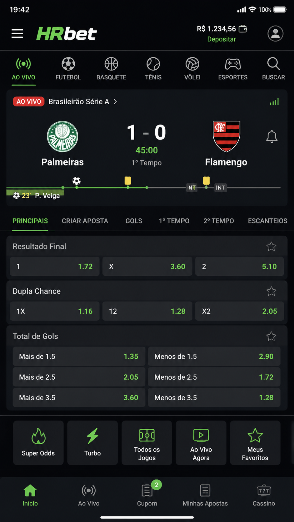 HRBet screenshot