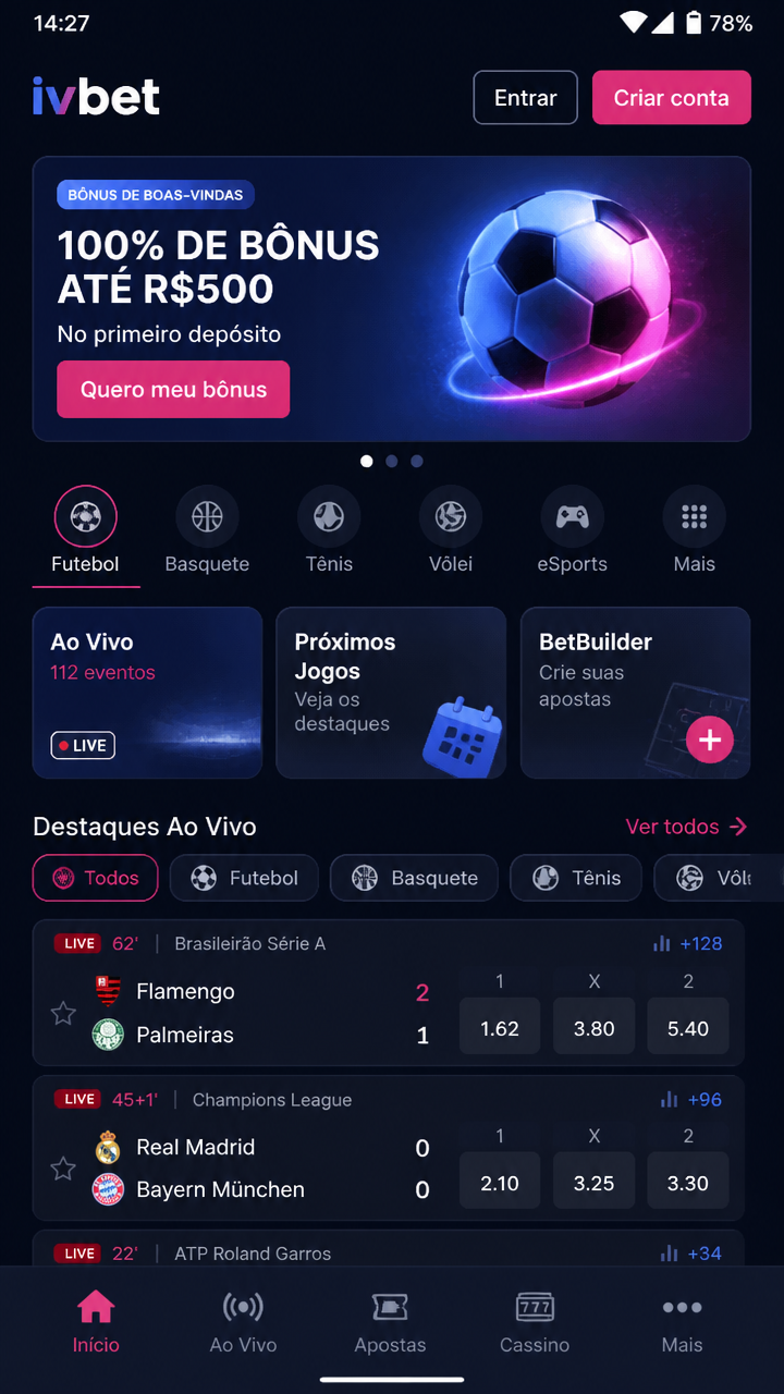 ivbet screenshot