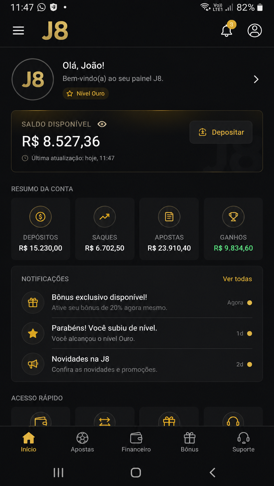 j8 screenshot