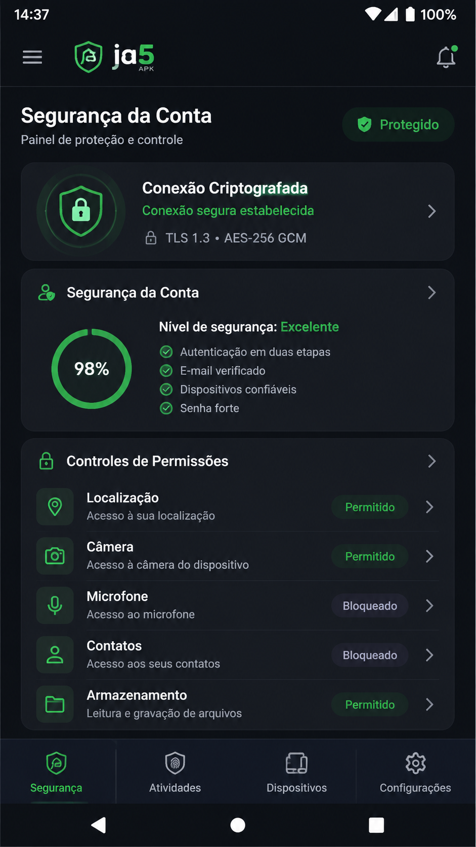 ja5 screenshot