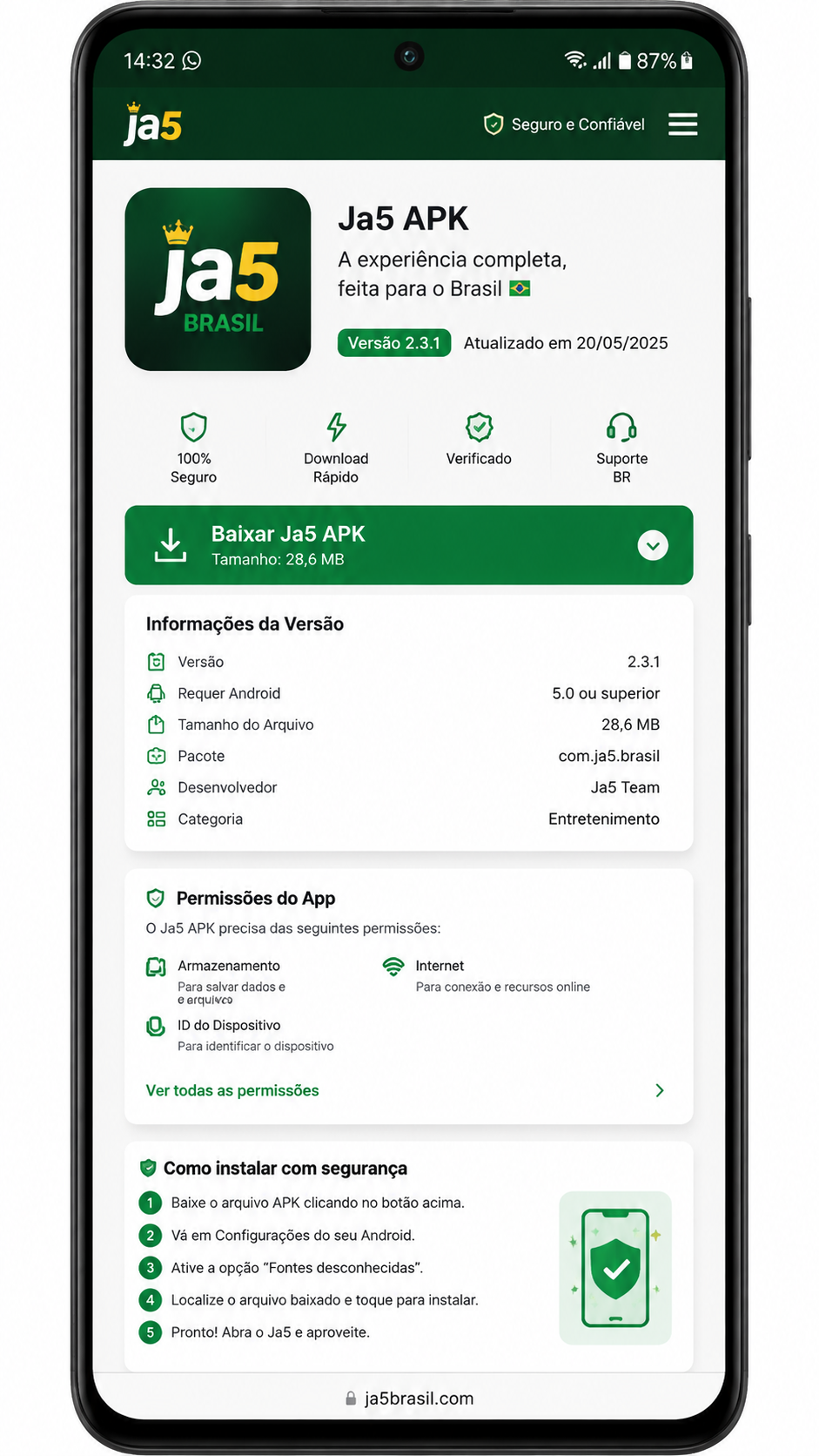 ja5 screenshot