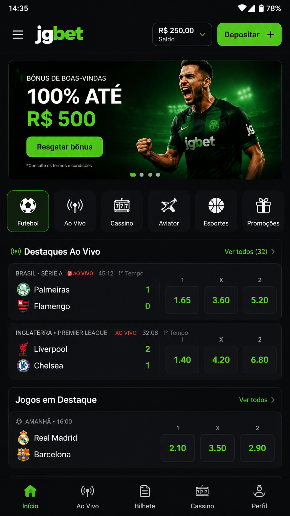 jgbet screenshot