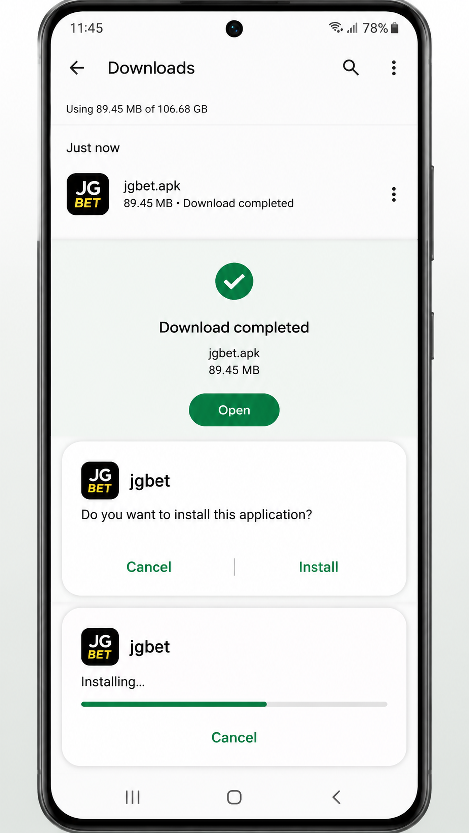 jgbet screenshot