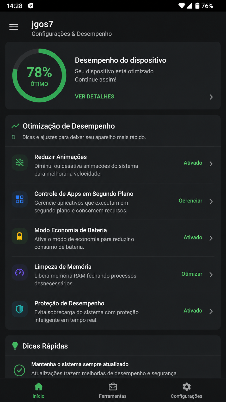 jgos7 screenshot