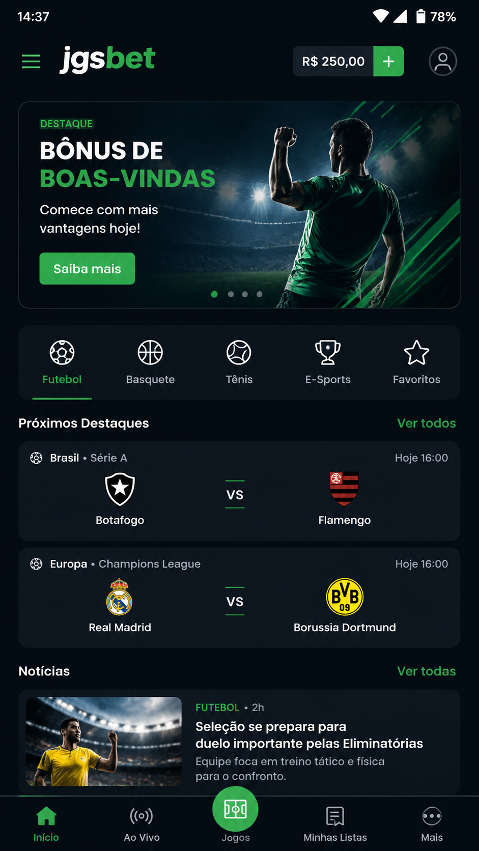jgsbet screenshot