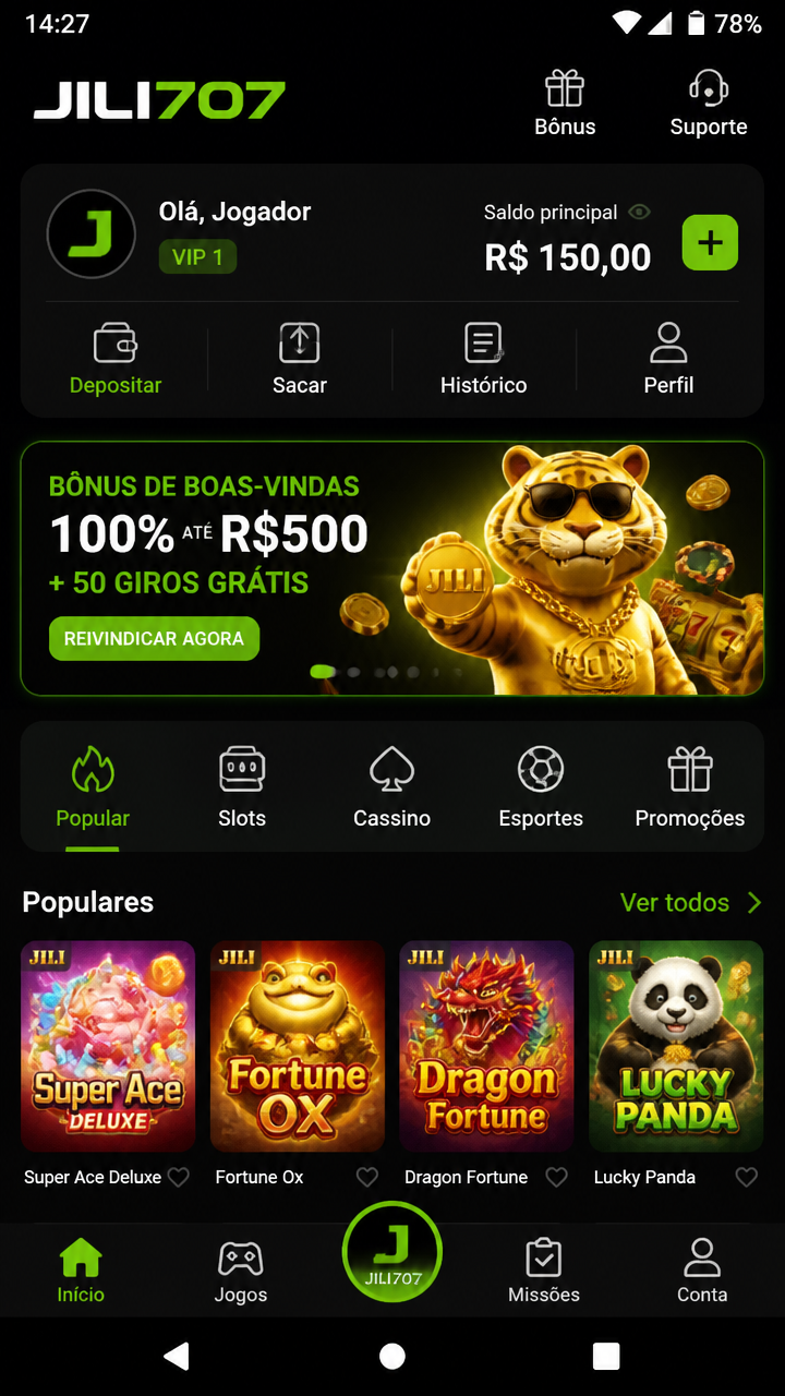 Jili707 screenshot