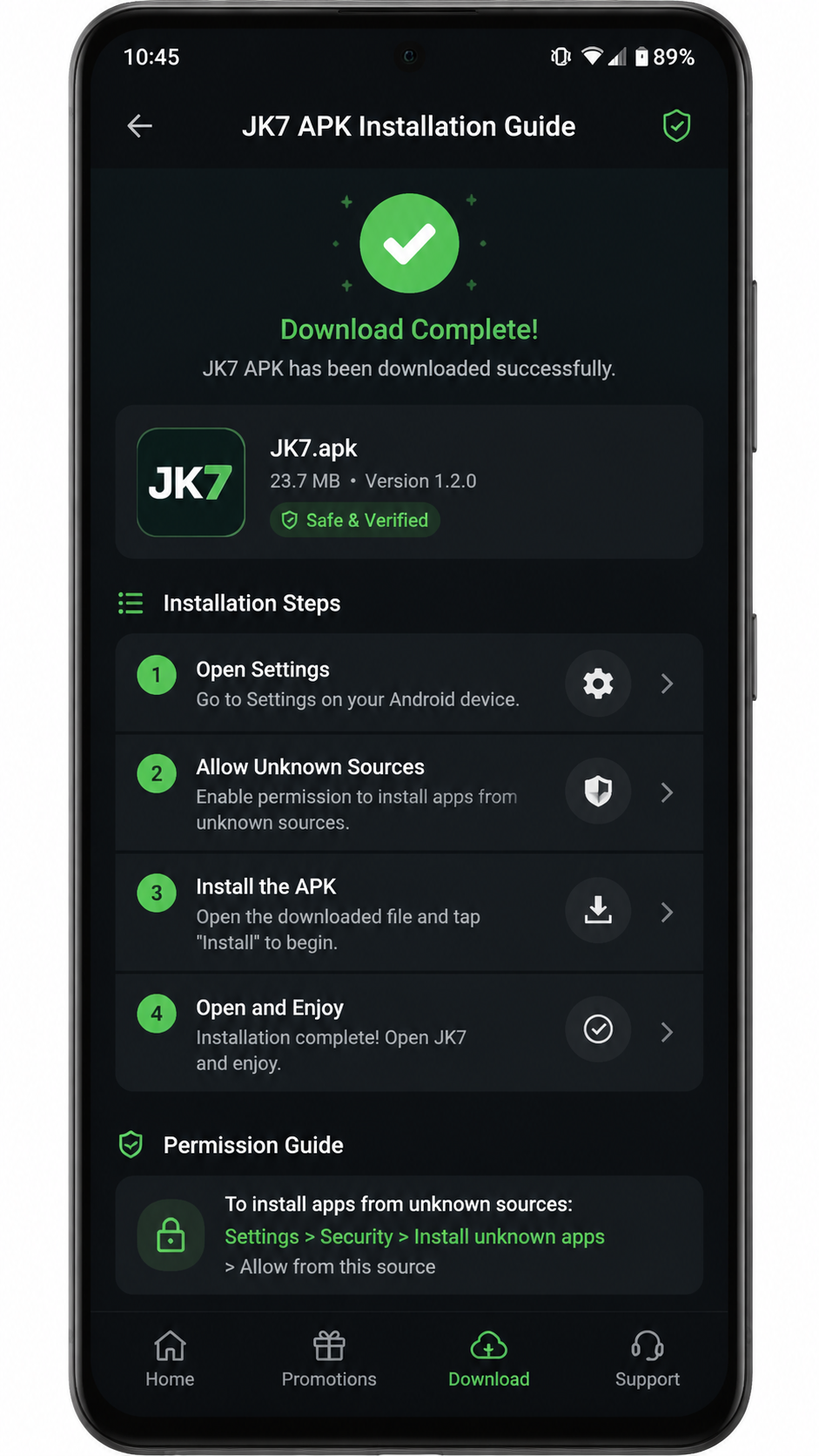 JK7 screenshot