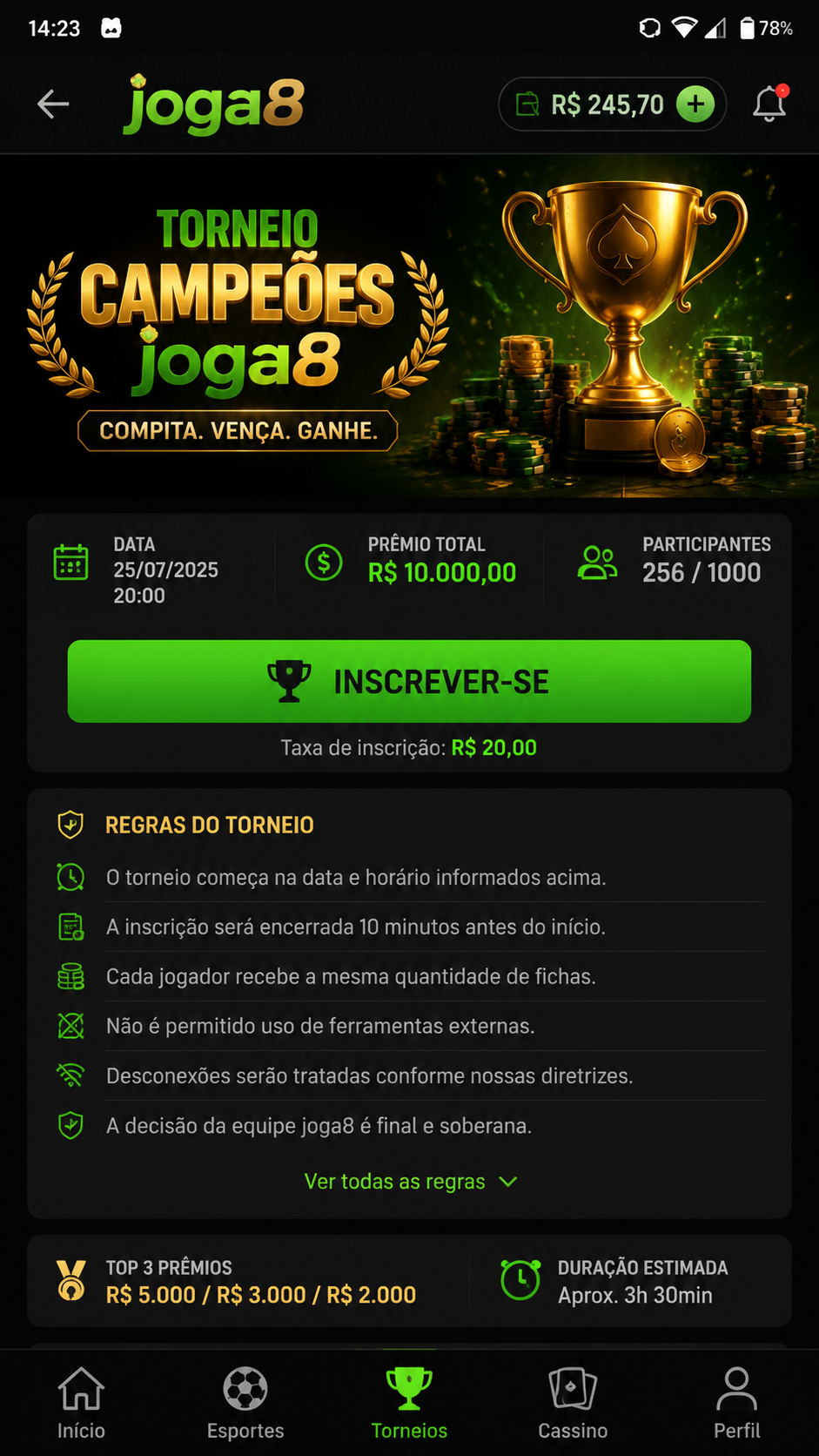 joga8 screenshot