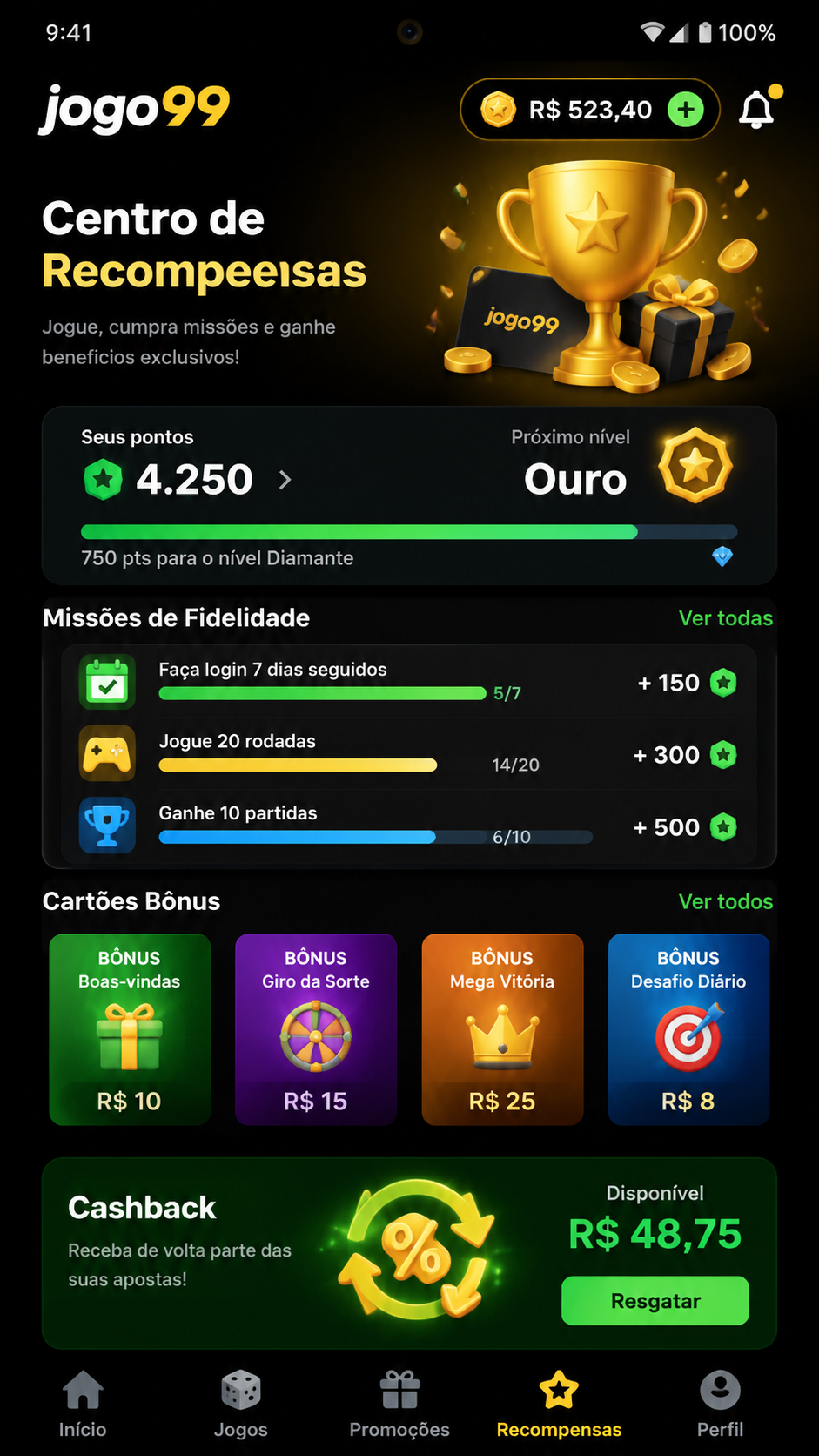 jogo99 screenshot