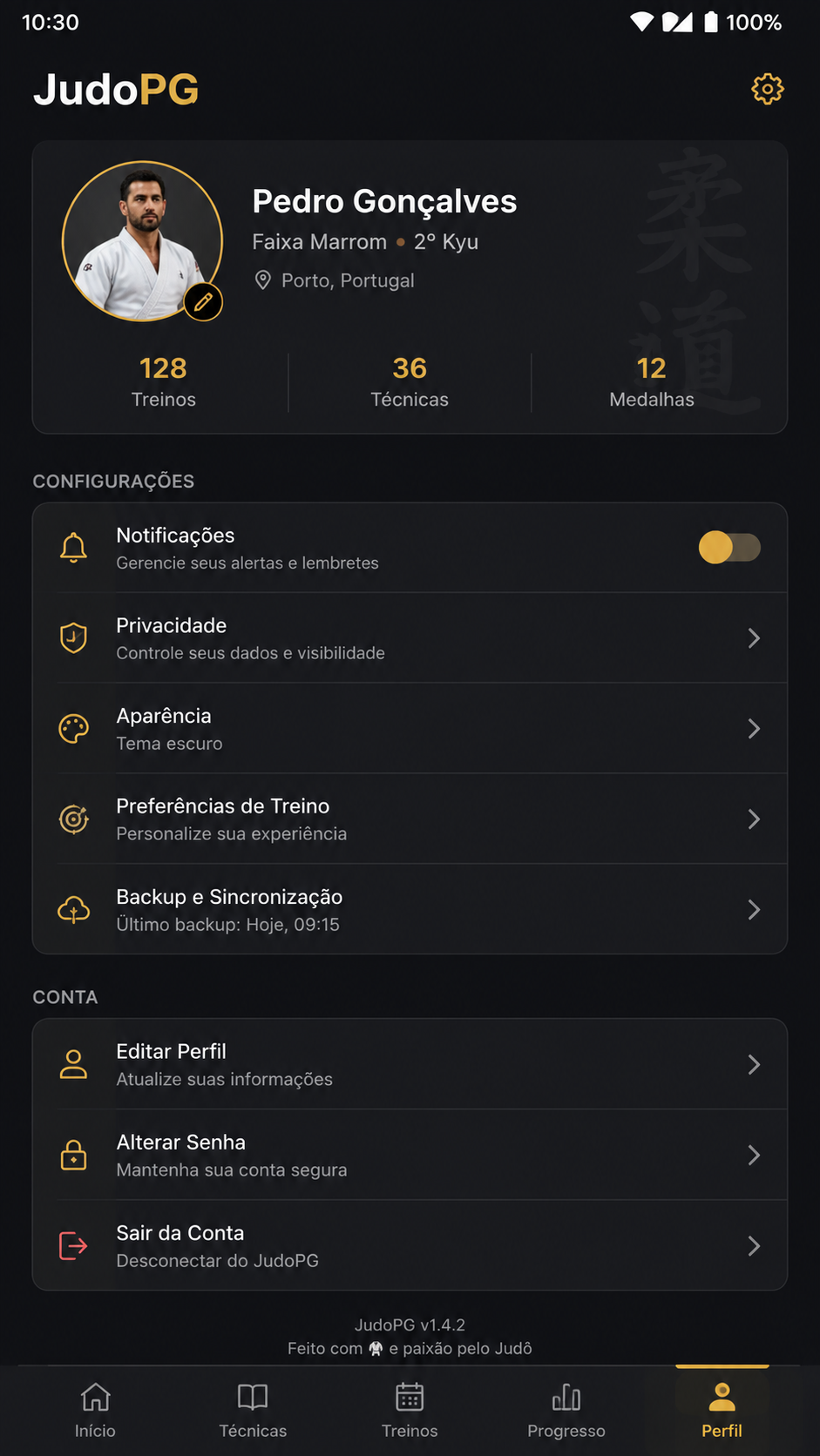 JudoPG screenshot