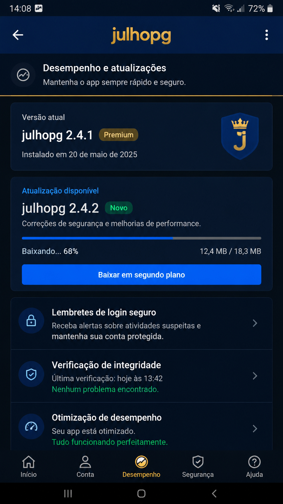 julhopg screenshot