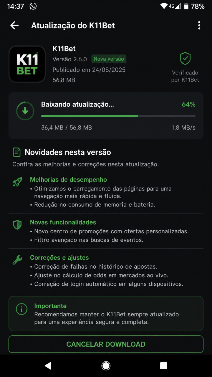 k11bet screenshot