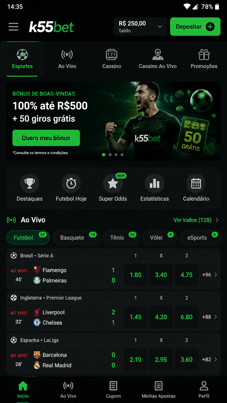 k55bet screenshot