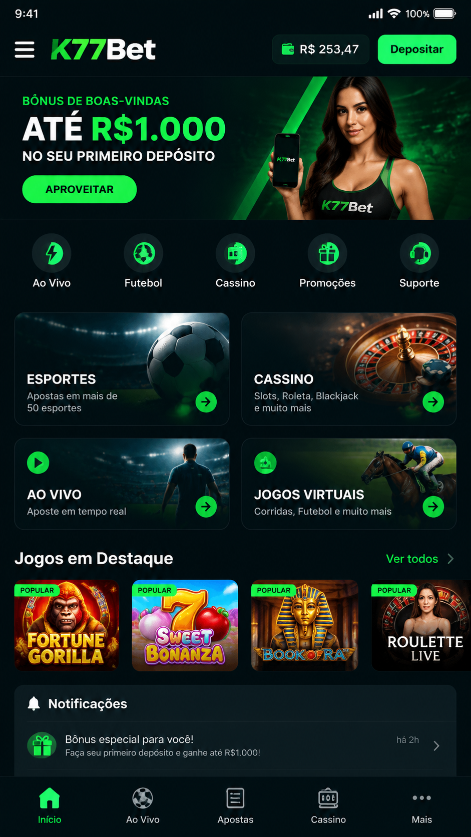 k77bet screenshot