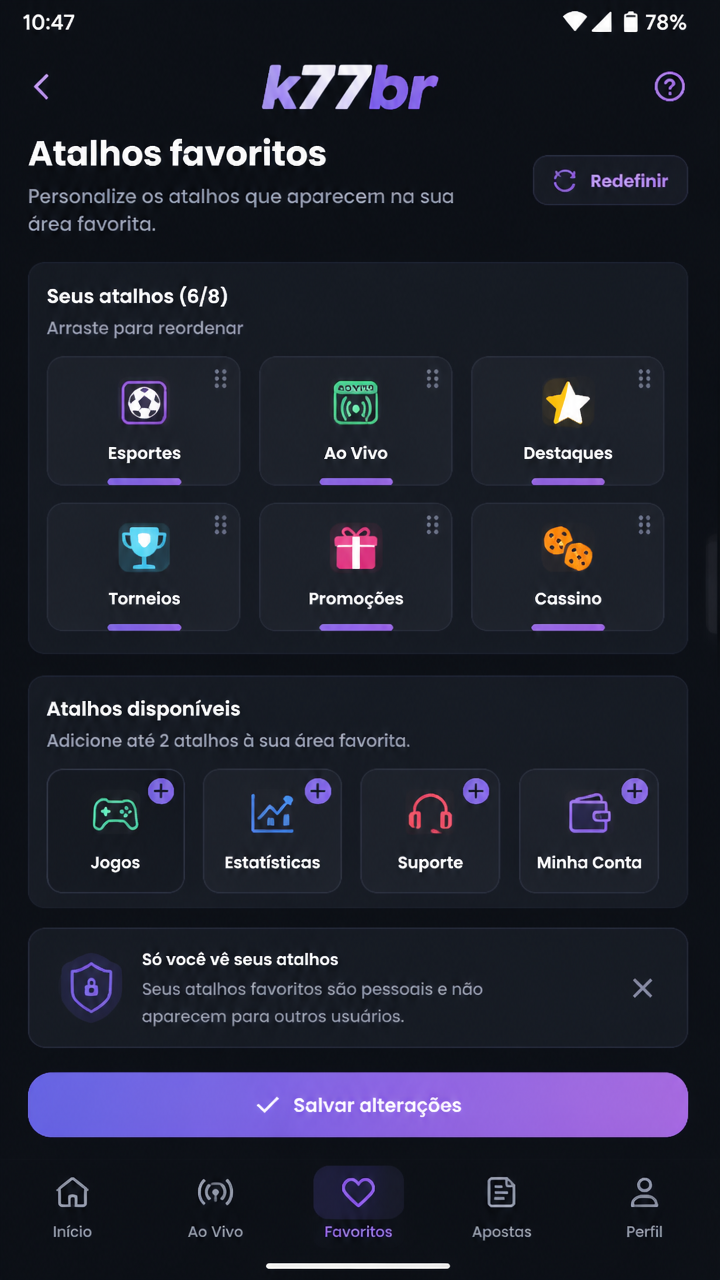 k77br screenshot