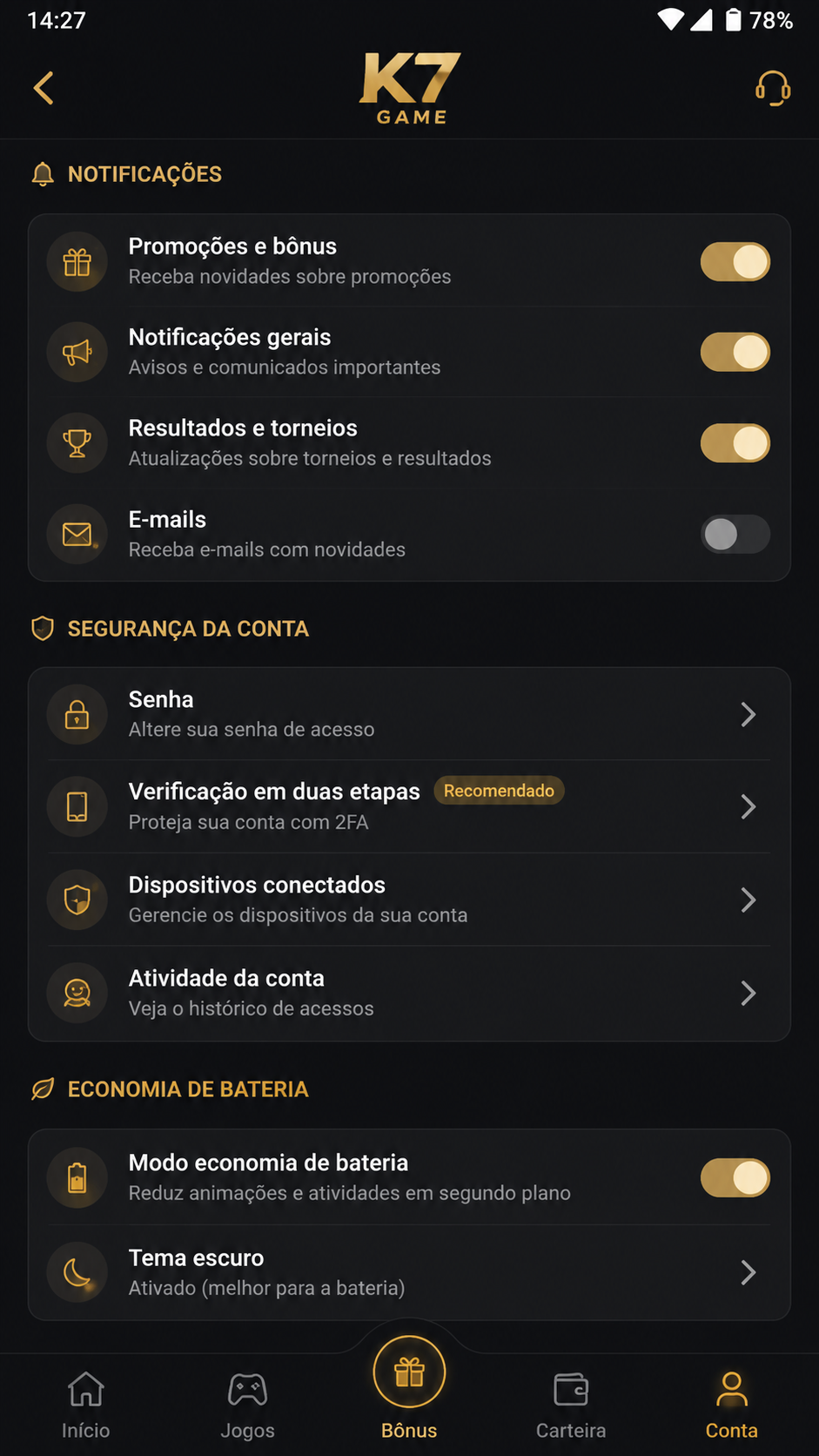 k7game screenshot
