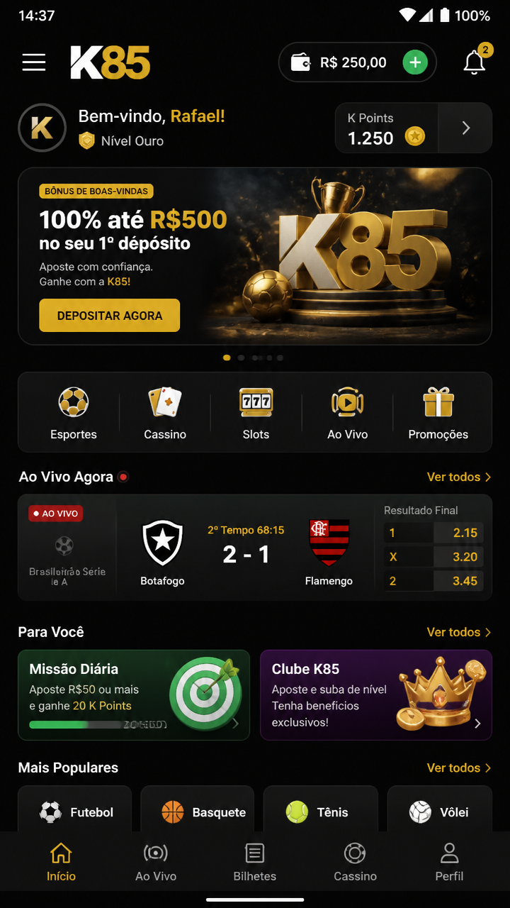 k85 screenshot