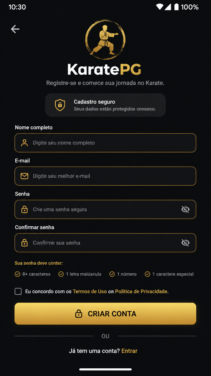 KaratePG screenshot