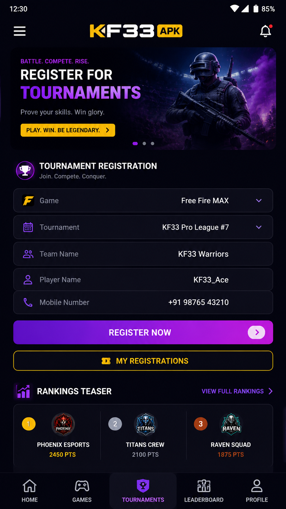 kf33 screenshot