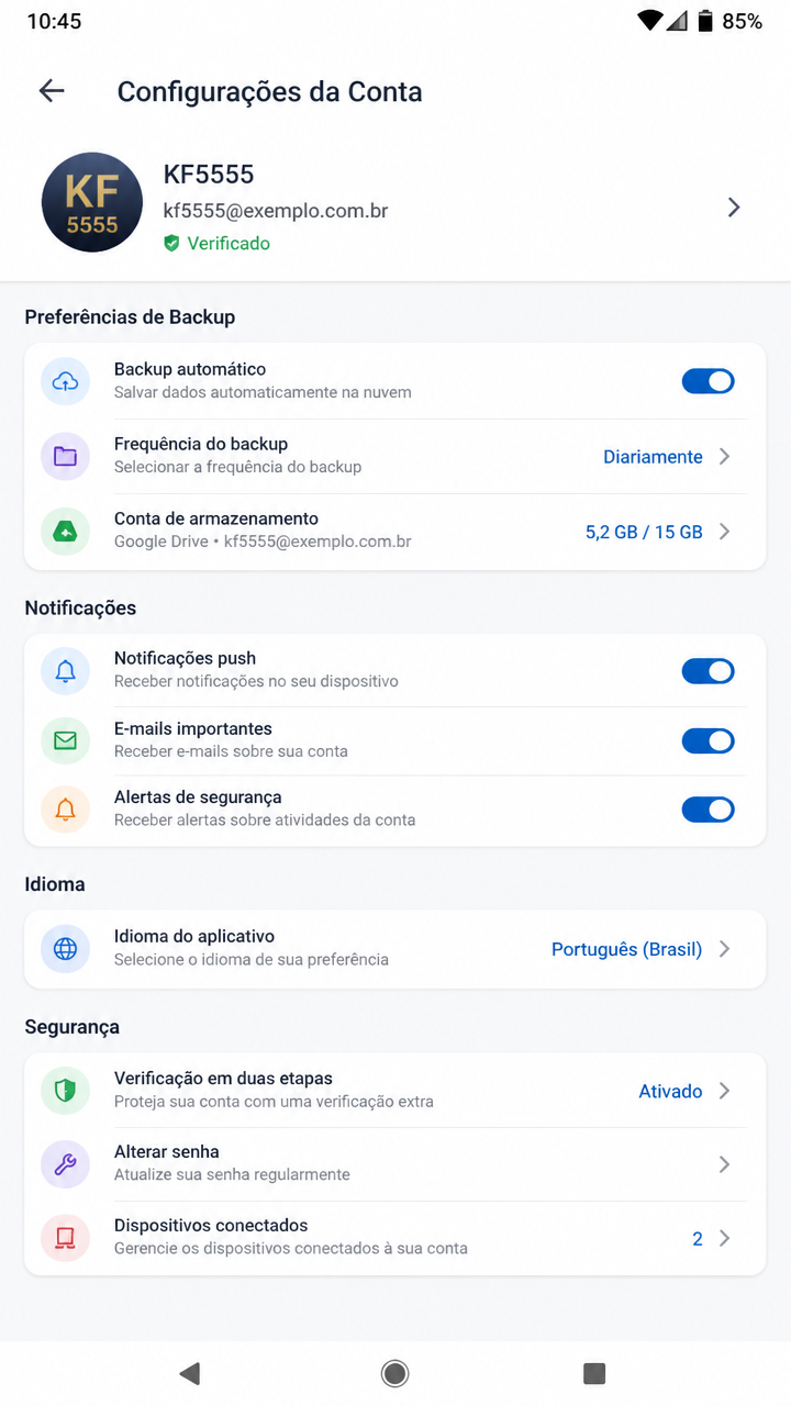 KF5555 screenshot