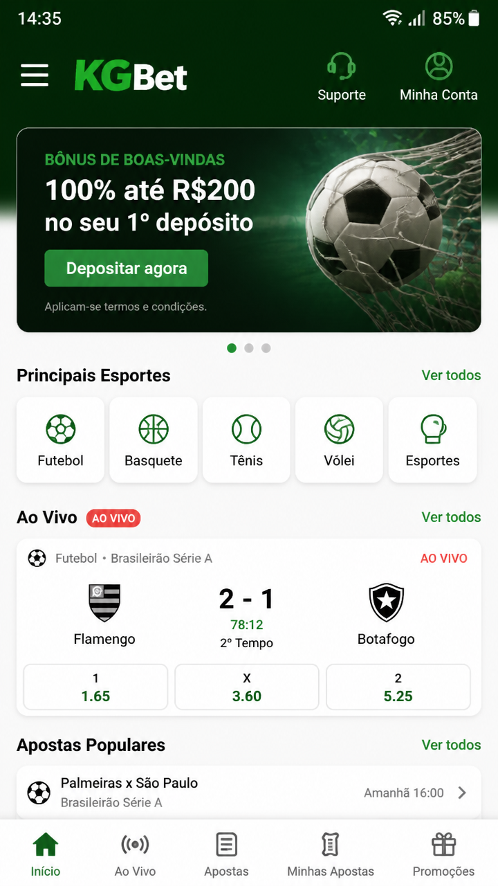 KGBet screenshot