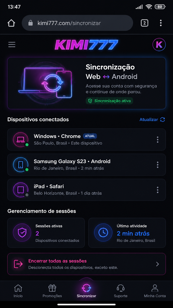 kimi777 screenshot