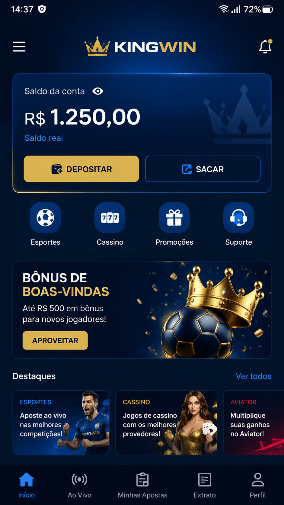 Kingwin screenshot