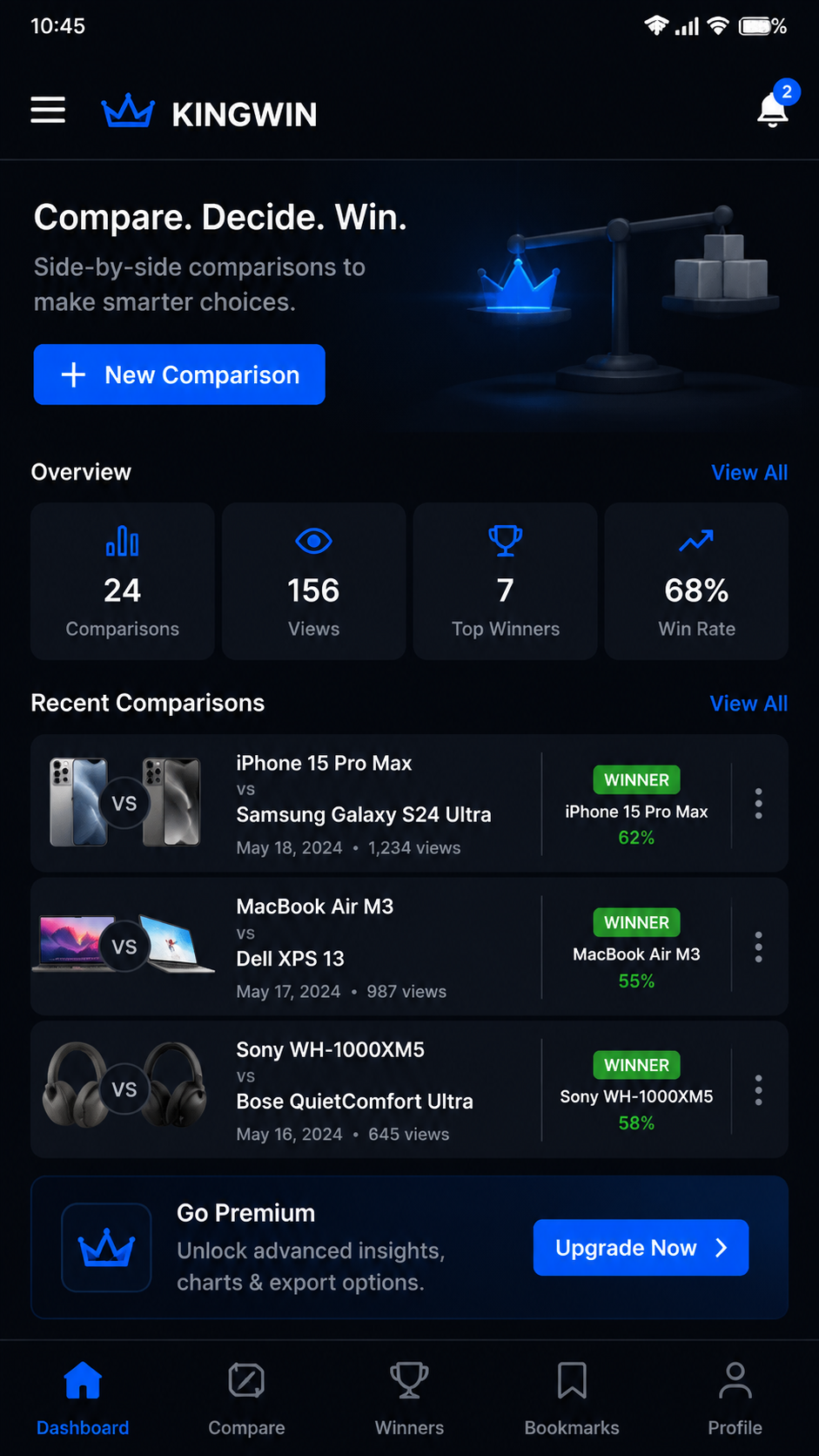 Kingwin screenshot
