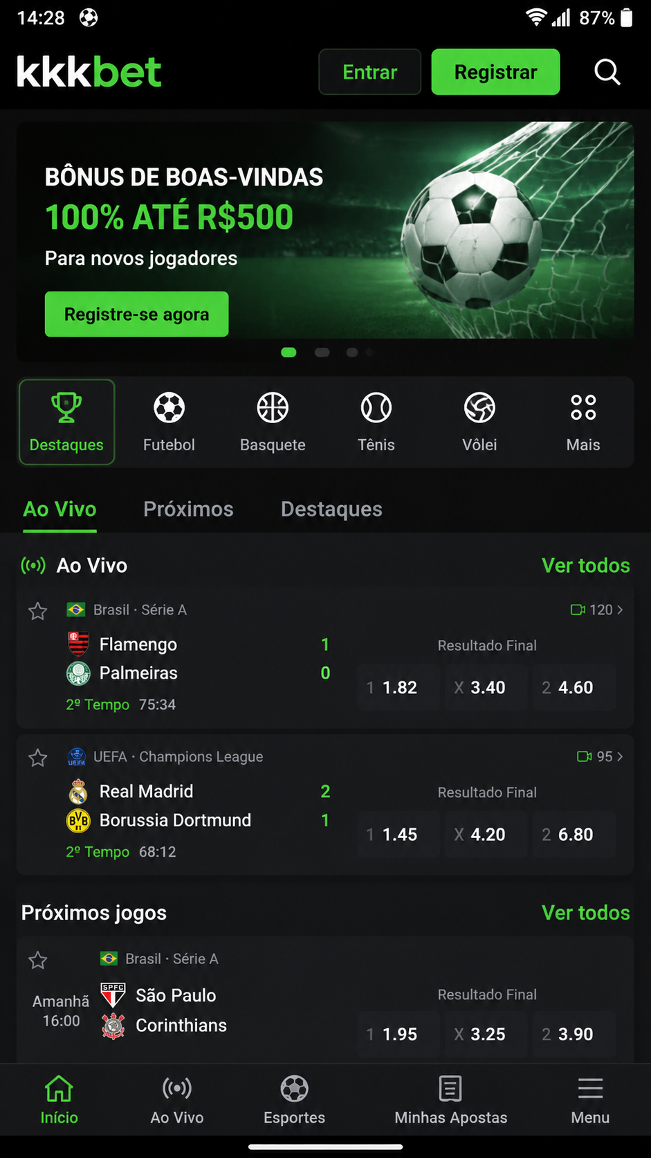 kkkbet screenshot