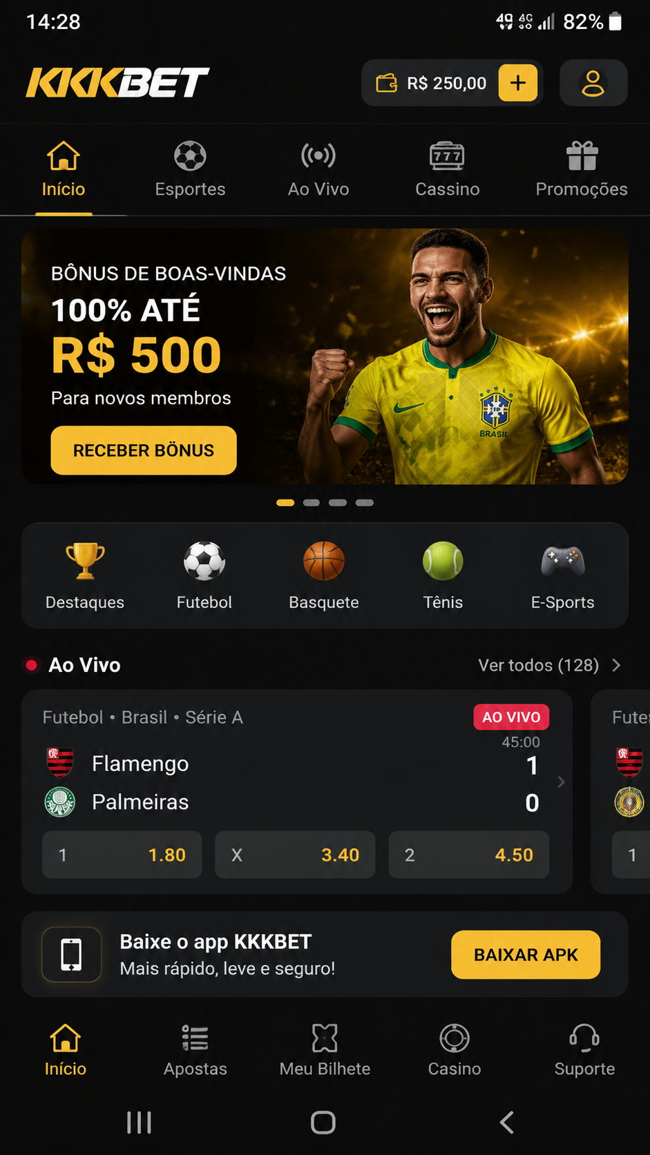 kkkbet screenshot