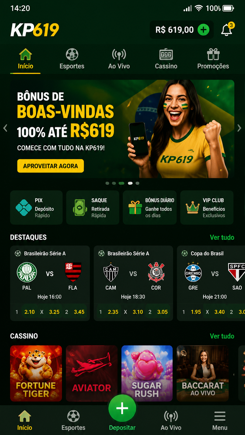 kp619 captura de tela Android