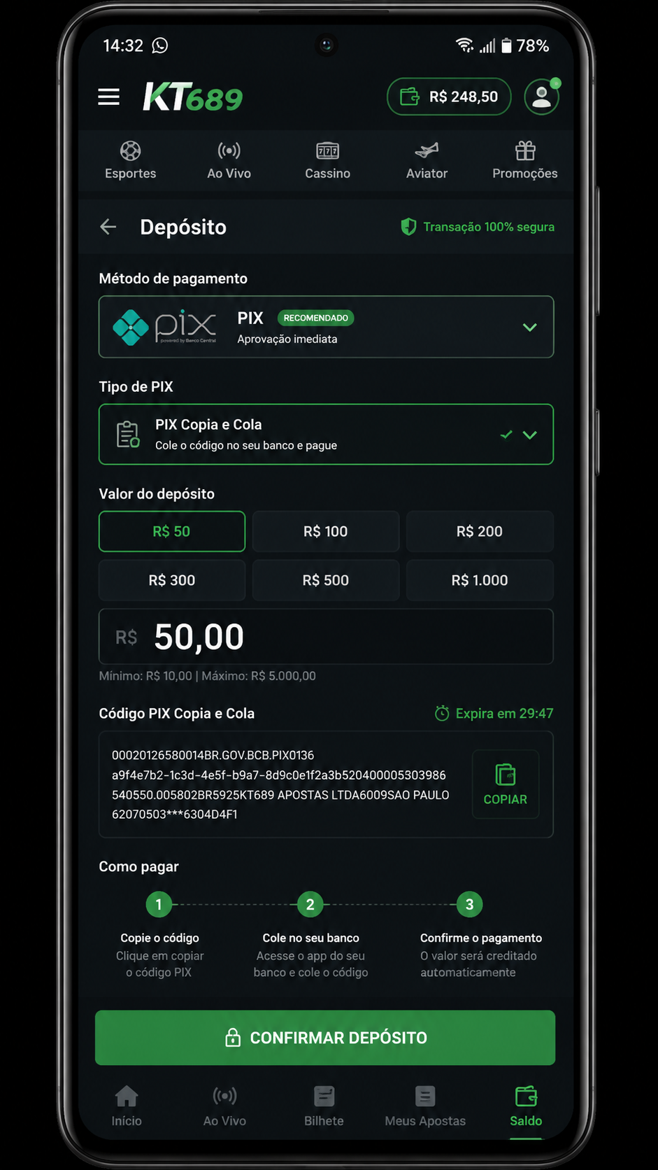 kt689 screenshot